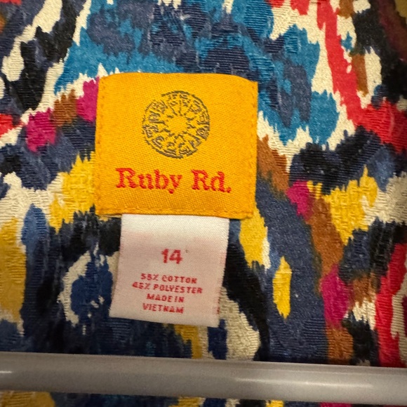 Ruby Rd. Multicolor Paisley Jacket - Picture 2 of 5